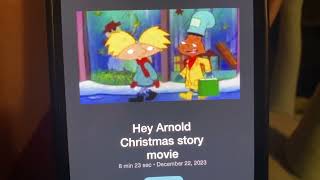 Hey Arnold Christmas story movie