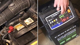 recovering “BAD cell” on a car battery (cen-tech battery charger) harbor freight 2/10/40/200 amp
