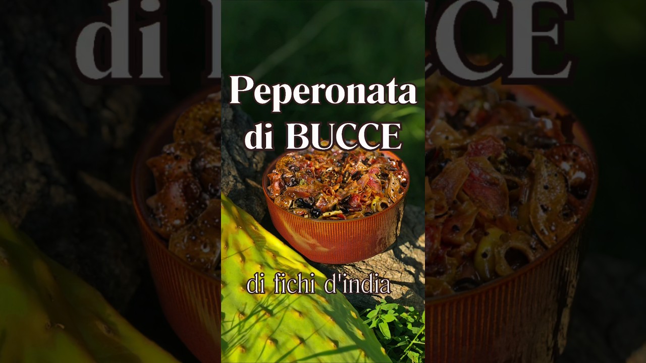 BUCCE di fichi d'india al posto dei peperoni