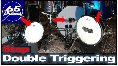 How To FIX Kickdrum Double Triggering Issues