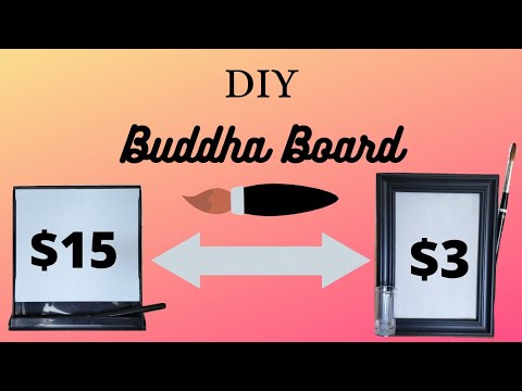 DIY Buddha Board - QUICK CRAFT 