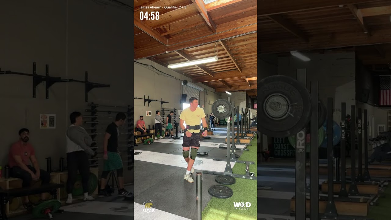 NorCal Classic Qualifier 2026 workout 2+3 James A'Hearn 