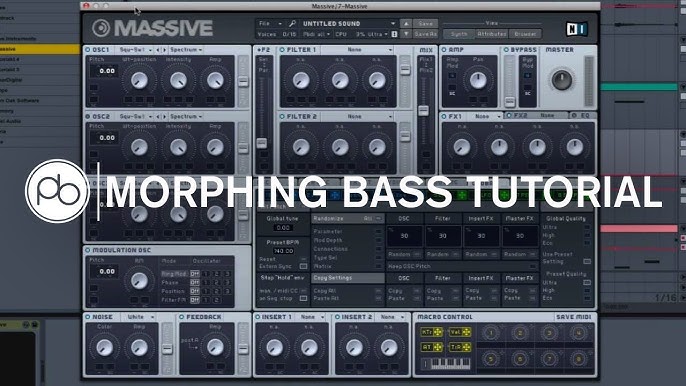 Tutorial 1 Dubstep Wobble Bass With Massive Youtube