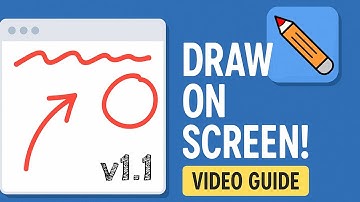 Draw On Screen | Chrome extension | Guide
