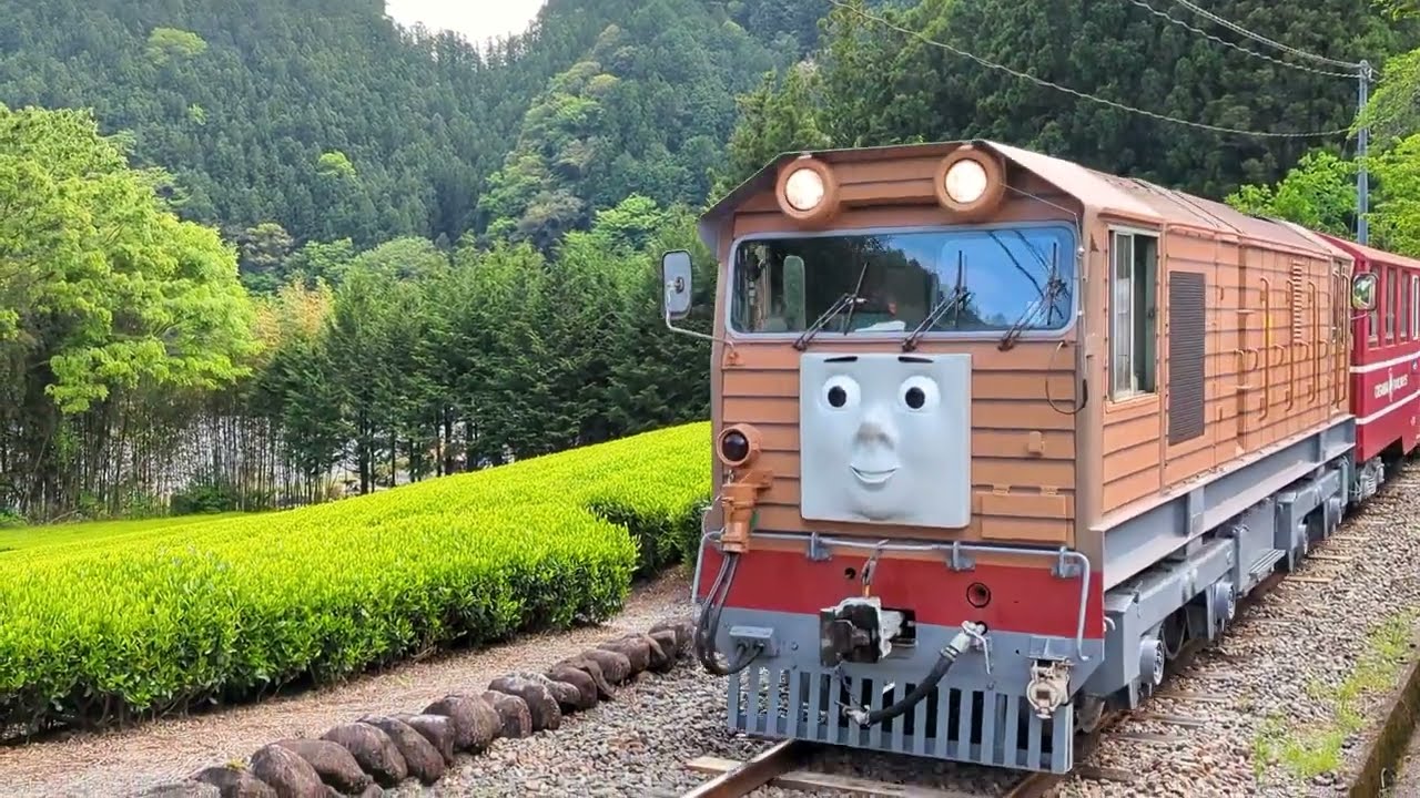 Томас и его друзья Тоби путешествуют по японской деревне!