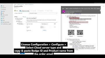 Zebra License Activation with New License Manager via MS Intune Demo