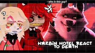 •|Hazbin Hotel React to Wolf (Death) Puss in Boots|•GACHA CLUB 🇧🇷/🇺🇸