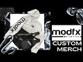 MAKING MORE CUSTOM MERCH FOR MODFX | HOW TO MAKE CUSTOM WINDBREAKER JACKETS AND HOODIES