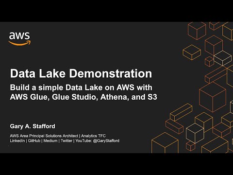 Building a Data Lake on AWS with AWS Glue, Glue Studio, Amazon Athena, and S3