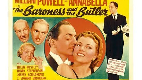 The Baroness and the Butler (1938) William Powell ...