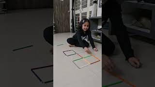 Problem-solving, Focus, Creative thinking activities.Try it at home. #BrainChallenge #SmartKids