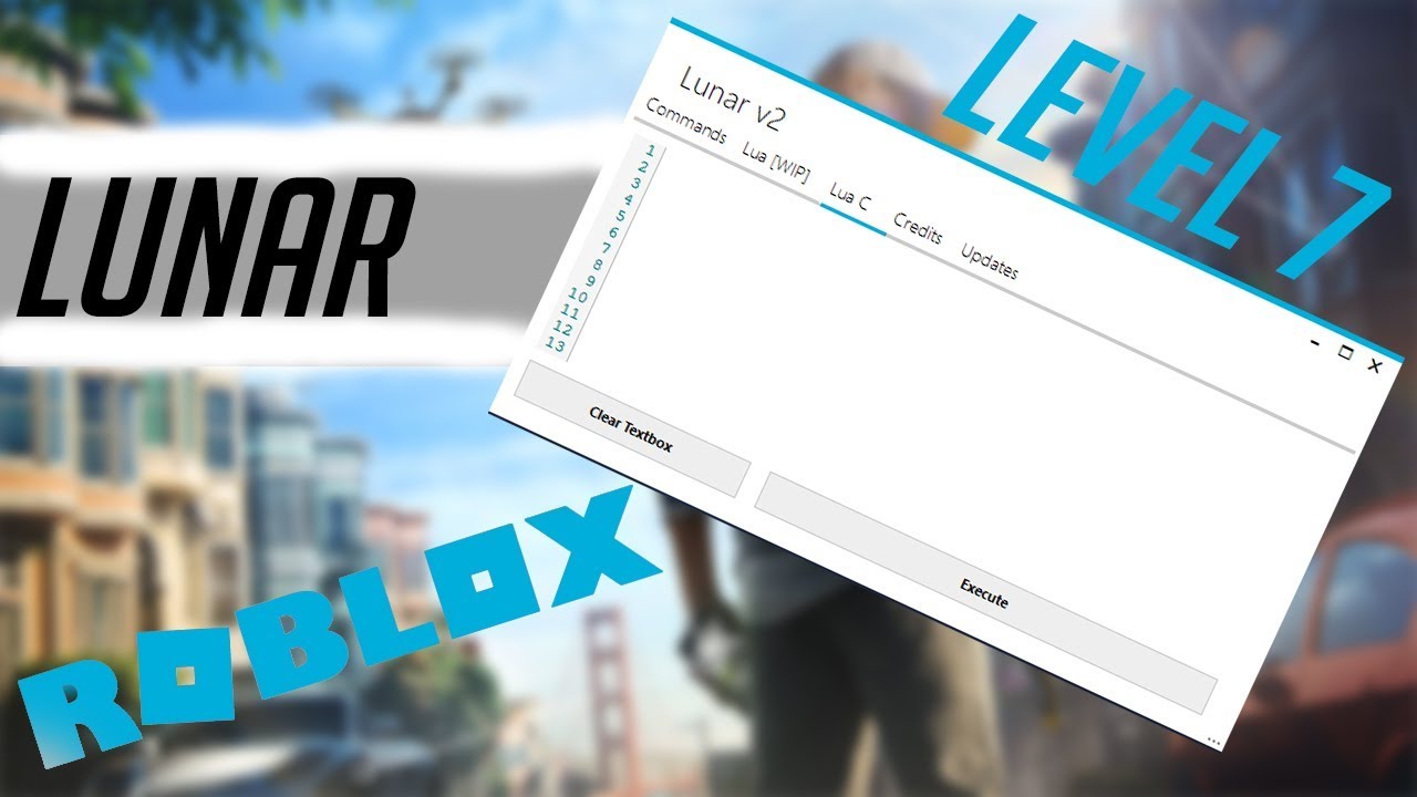 Level 7 Lunar Op Roblox Script Executor Commands And - level 7 lunar op roblox script executor commands and more lua c 2017 patched