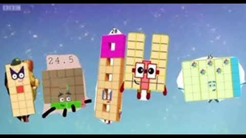 Numberblocks intro all multiplied by 3.5