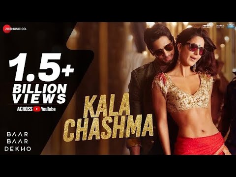 Kala Chashma : Full Video | Baar Baar Dekho | Siddhart M & Katrina K | Prem, Hardeep, Badshah, neha