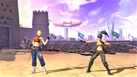 Blue Mary vs Leona Heidern (Hardest AI) - THE KING OF FIGHTERS XIV KOF 14