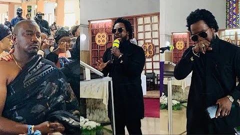 Sonnie Badu powerful song Ministration that got John dumelo in so much tears at mother’s funeral😭