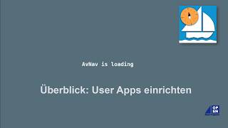 AvNav 2026: Einrichten von UserApps