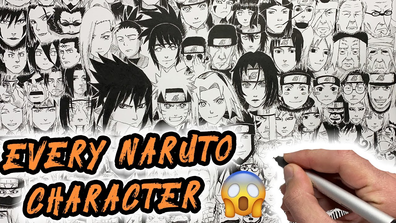 How To Draw Shippuden Characters