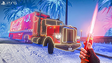 GTA V: Insane Graphics Enhacement MOD - December Christmas Update - Ray-Tracing Graphics MOD [4K]