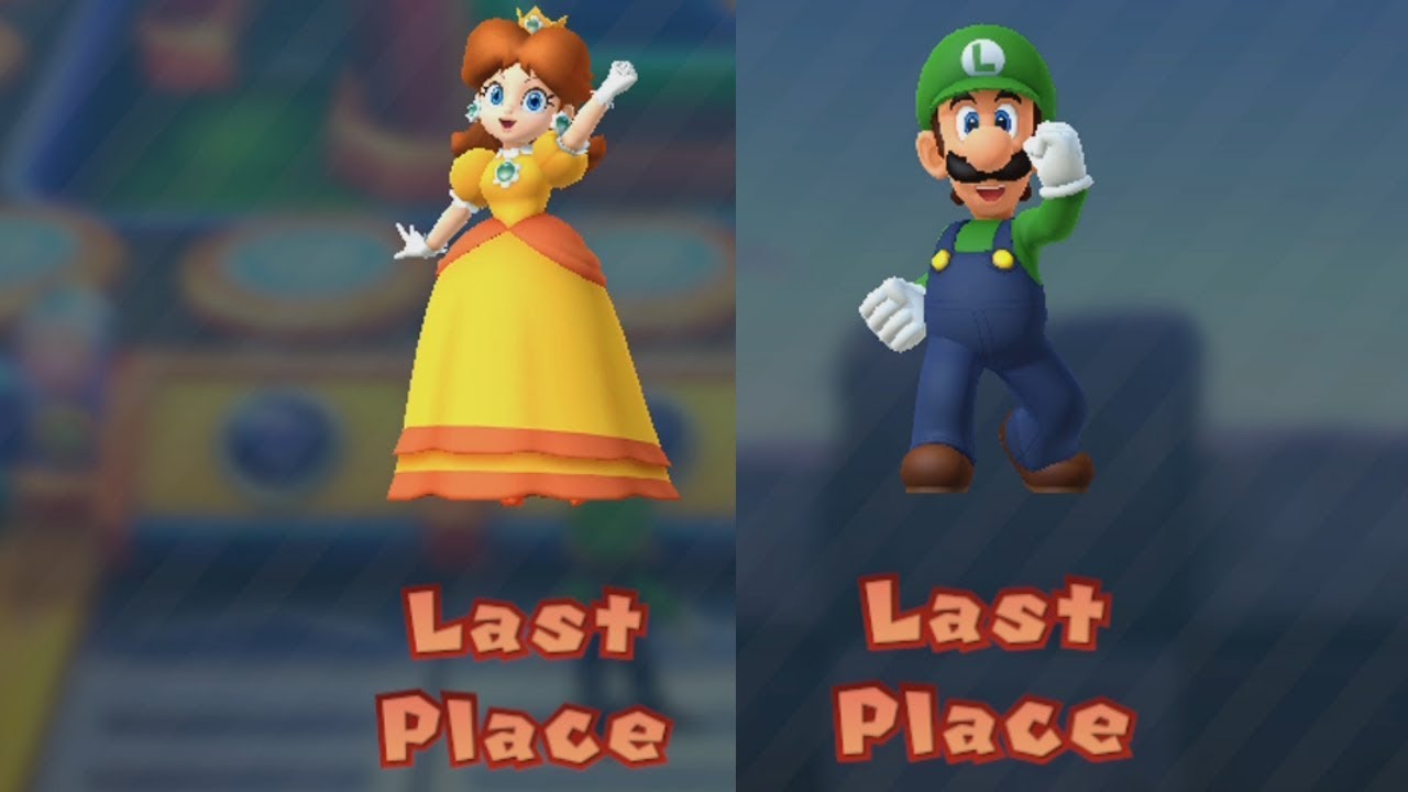 Mario Party 10 - Luigi vs Daisy - Airship Central