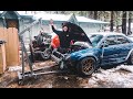 Pulling The Sti Engine!! (Rebuild Time)