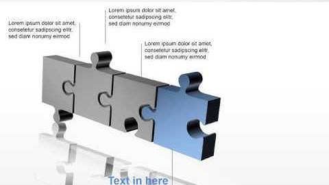 3D Puzzles Charts - Presentation