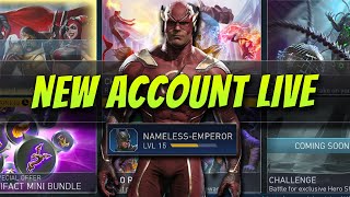 Live New Account Series | Day 14 | Injustice 2 Mobile