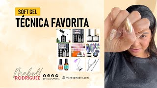 Nuevo Set De Uñas Soft Gel Hasta La Fecha Mi Técnica Favorita Las Anteriores Me Duraron 21 Días