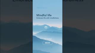 Mindful Life (mindfulness app demo) screenshot 2