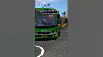 Volvo b9r Facelift bus mod #volvobus #bussid #shorts