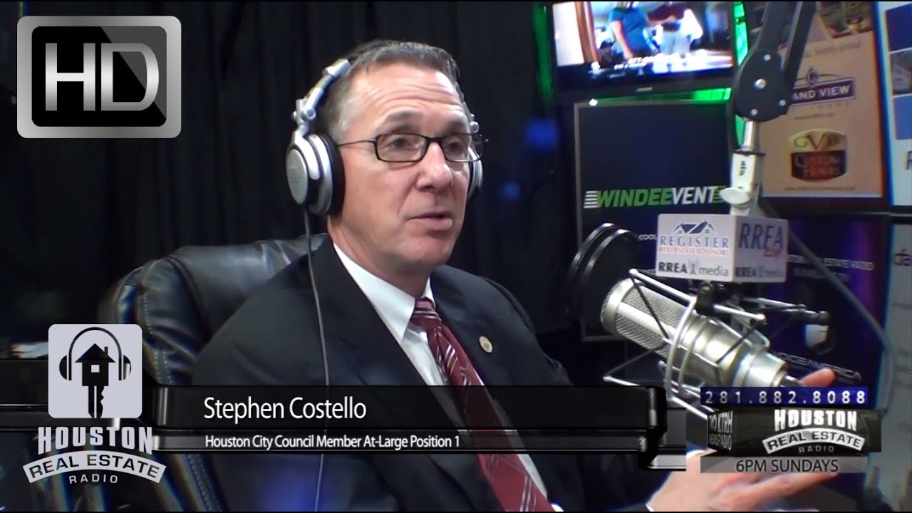Stephen Costello (Part 1) - Run for Mayor & Houston's Financial Plan ...