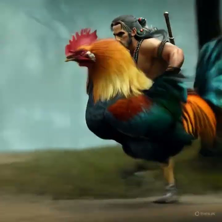 Rooster in Rush
