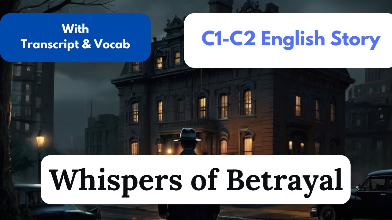 Whispers of Betrayal (Level C1-C2) Advance English Story - YouTube