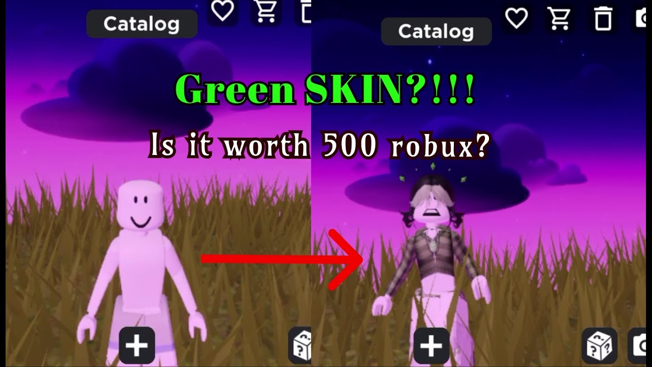 Duyệt qua mục Green Skin Catalog Roblox để tìm cho mình những kiểu trang phục Roblox mới nhất với sắc xanh tươi mát. Những bộ trang phục này sẽ giúp bạn nổi bật hơn trong cộng đồng game Roblox.