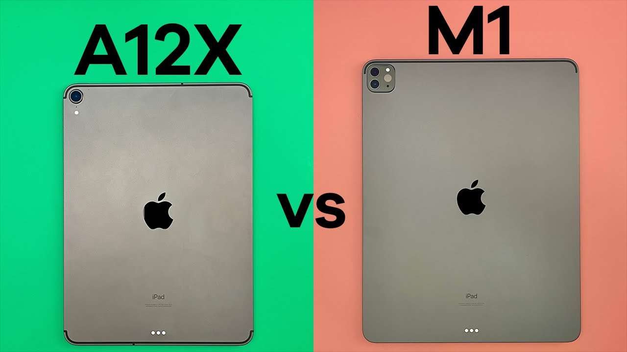 Apple M1 vs A12X Bionic Speed Test - iPad Pro 2021 vs iPad Pro 2018