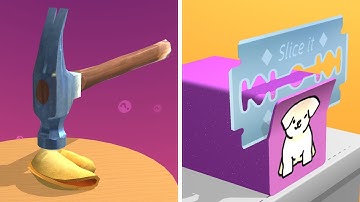 ASMR Slicing - All Levels Gameplay Android, iOS