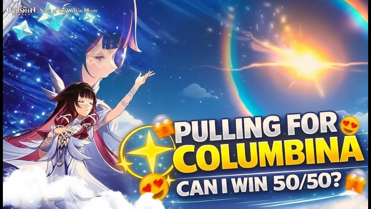 🔴COLUMBINA 50-50 WISH RITUAL🌙 CAN I WIN OR LOSS? 🤔#genshinimpact #shorts #columbina