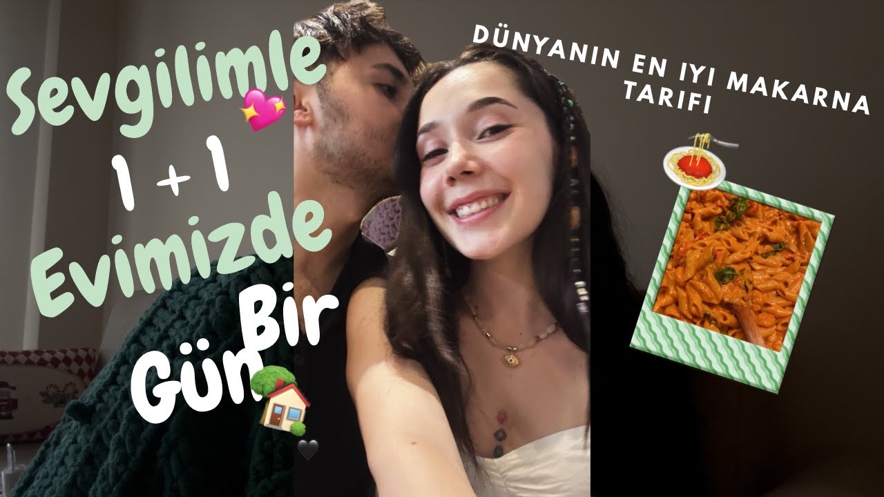 Evde Benimle Bi' Gün💖 | harika bi makarna🍝 yapıyorum , italyanca çalışıyorum 🛵🇮🇹