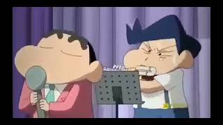 Shinchan Kazama Singing Theme Song : shinchan funny momments  shinchan friend status | friend status