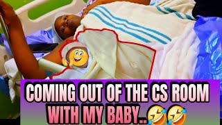 COMING OUT OF CS ROOM WITH MY BABY(SERGERY ROOM) IT WAS BETWEEN LIFE AND DEATH😭@MAKINYASFAMILYCORNER