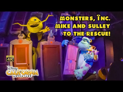 Video: Monsters Inc. Đi xe ở Disneyland