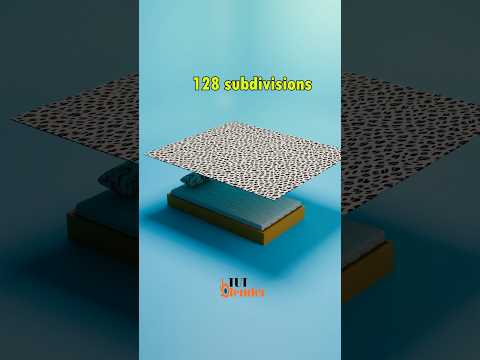 Subdivisions in blender