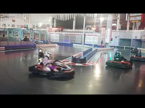 Dubai ferrari world go karting