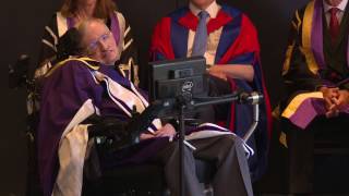 Professor Stephen Hawking awarded honorary degree by Imperial
