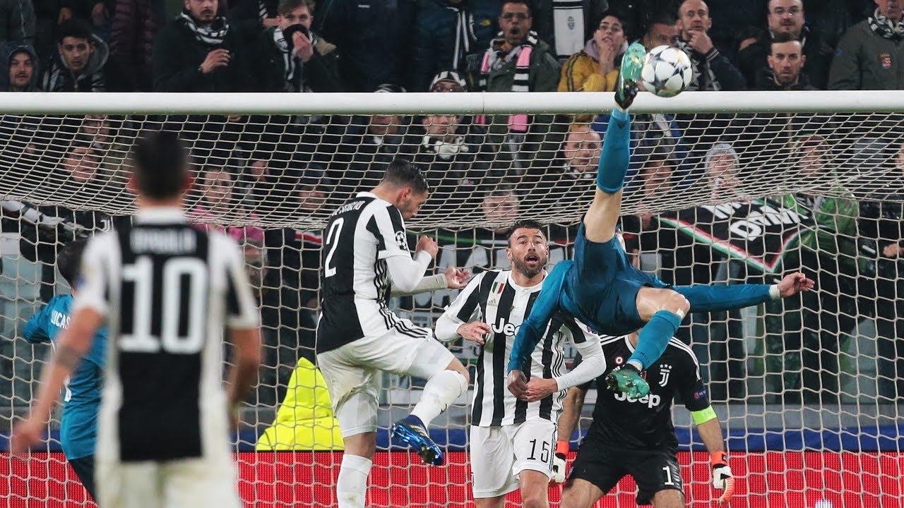 El Golazo De Chilena De Cristiano Ronaldo A La Juventus Desde
