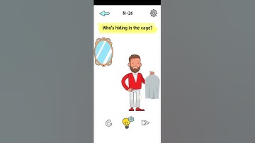 Busy brain level 26 Who,s hiding in the cage? Gameplay walkthrough solution