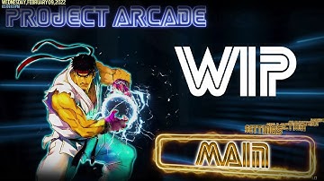 RetroFE | Project Arcade ThemeV2 |  WIP Update