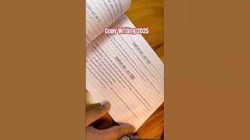 Hindi copy Writing 2025, 24 february board exam copy kaise likhe?#studymotivation #aruneshsir