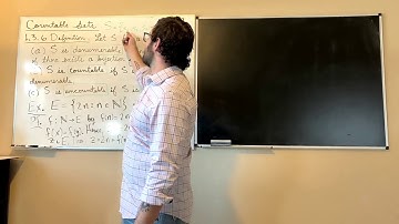 Intro. to Real Analysis: Lecture 4 - Finite and Infinite Sets (Part 2)