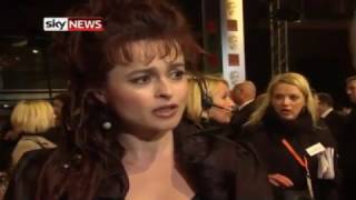 Helena Bonham Carter interviewed at the BAFTAs in 2011